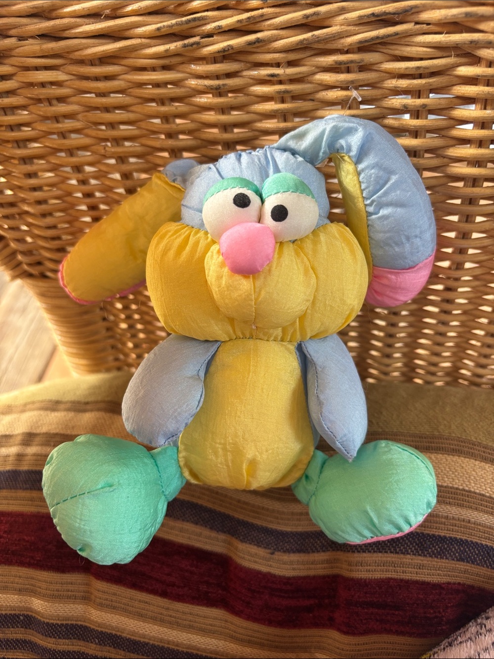 Vintage 1991 "Soft Dreams" bunny nylon